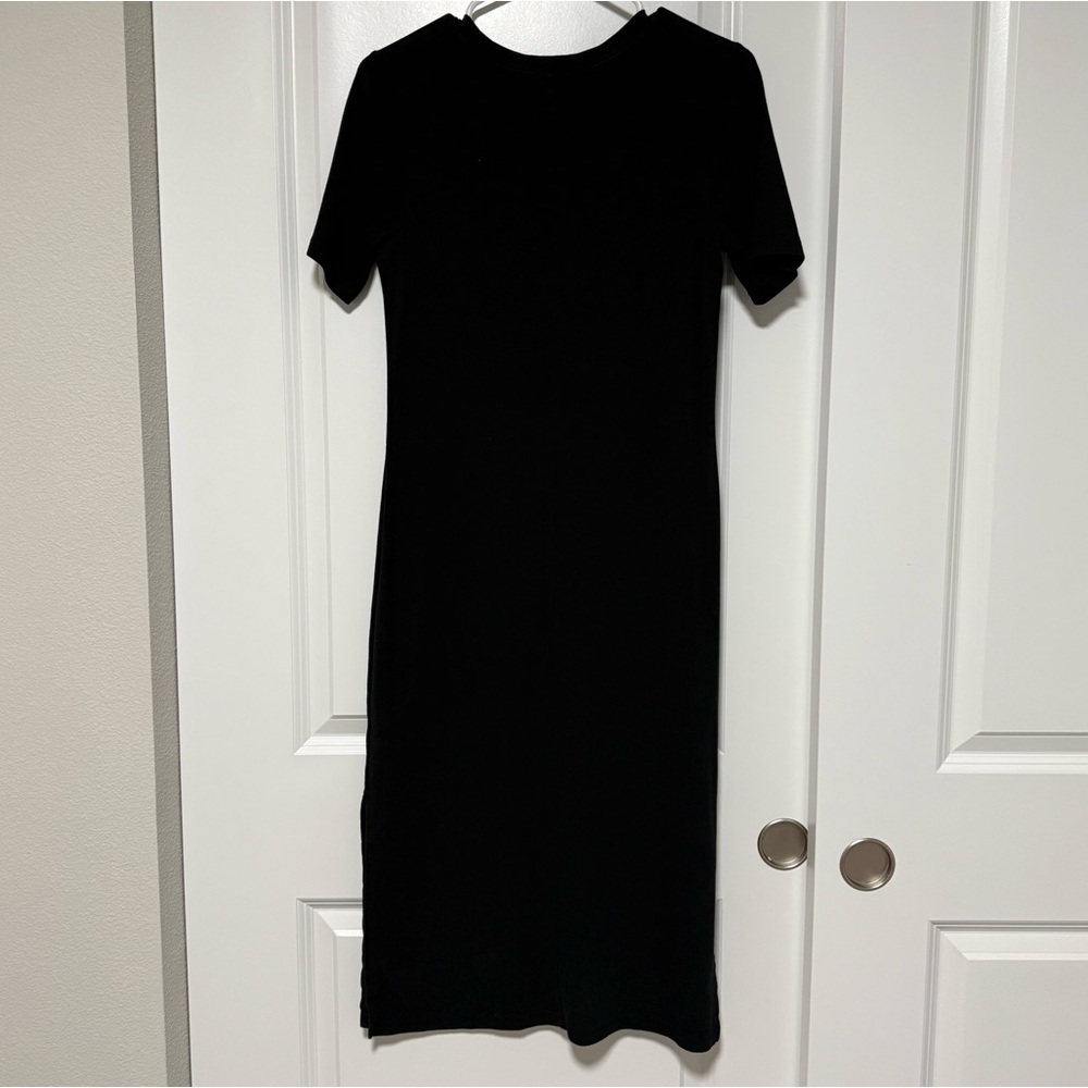 A new Day Black Dress Short Sleeve Slip on - Picture 2 of 8